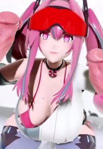 [HMV][MMD] Nyakumi Futanari Hentai Compilation 4