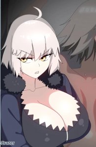Jeanne D’arc Alter + Akochan by PlasticErazer